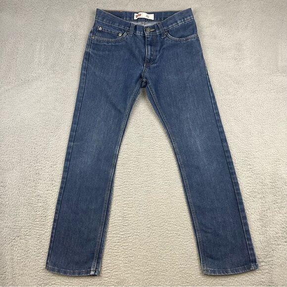 Levis 511‎ Jeans Womens Blue 16 Regular Slim Fit Straight Leg Casual Denim - Picture 1 of 13